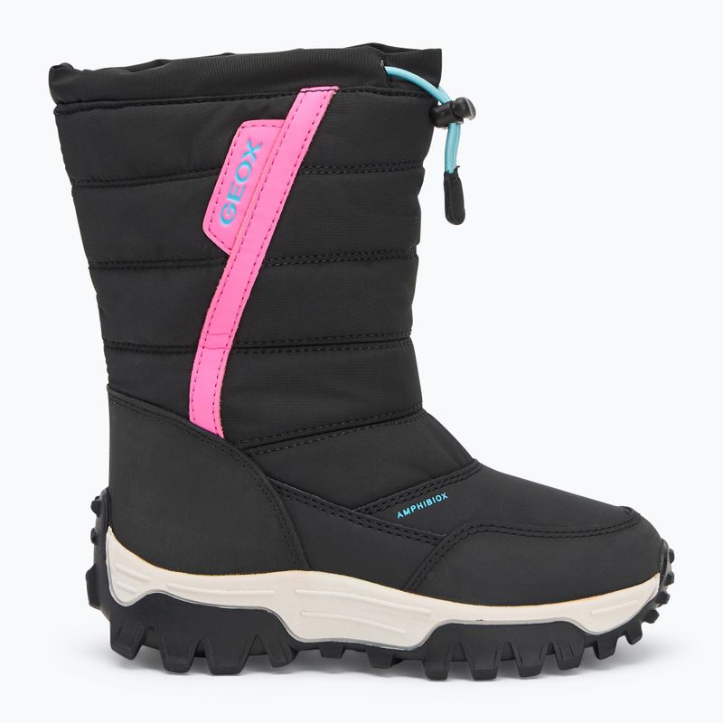 Geox Himalaya ABX stivali da neve per bambini nero / fucsia 2