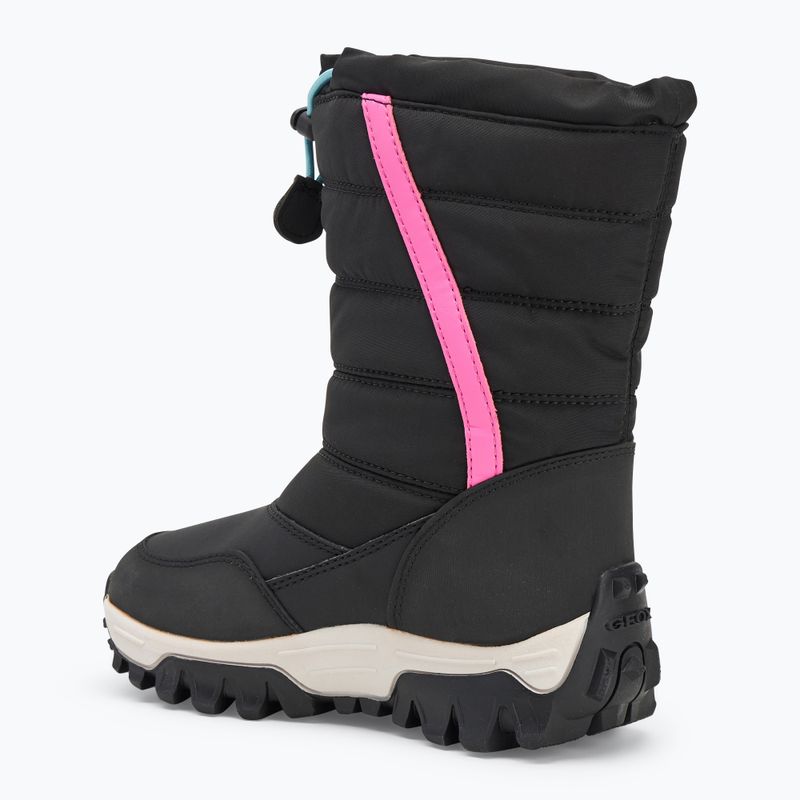 Geox Himalaya ABX stivali da neve per bambini nero / fucsia 3