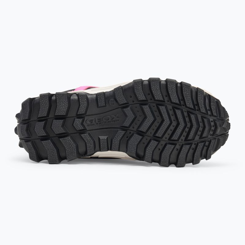 Geox Himalaya ABX stivali da neve per bambini nero / fucsia 4