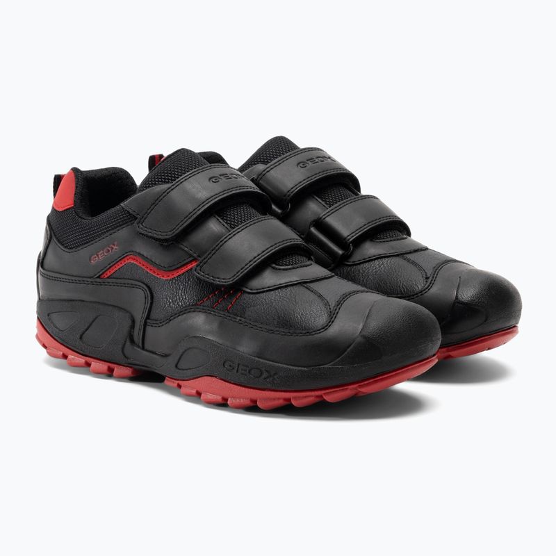 Geox Nuove scarpe Savage junior nero/rosso 4