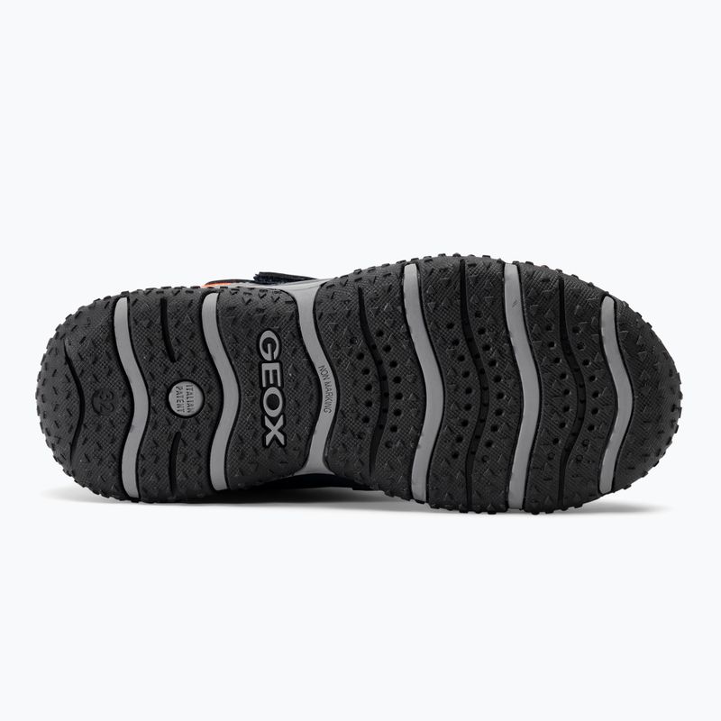 Geox Baltic Abx junior scarpe navy/blu/arancio 5