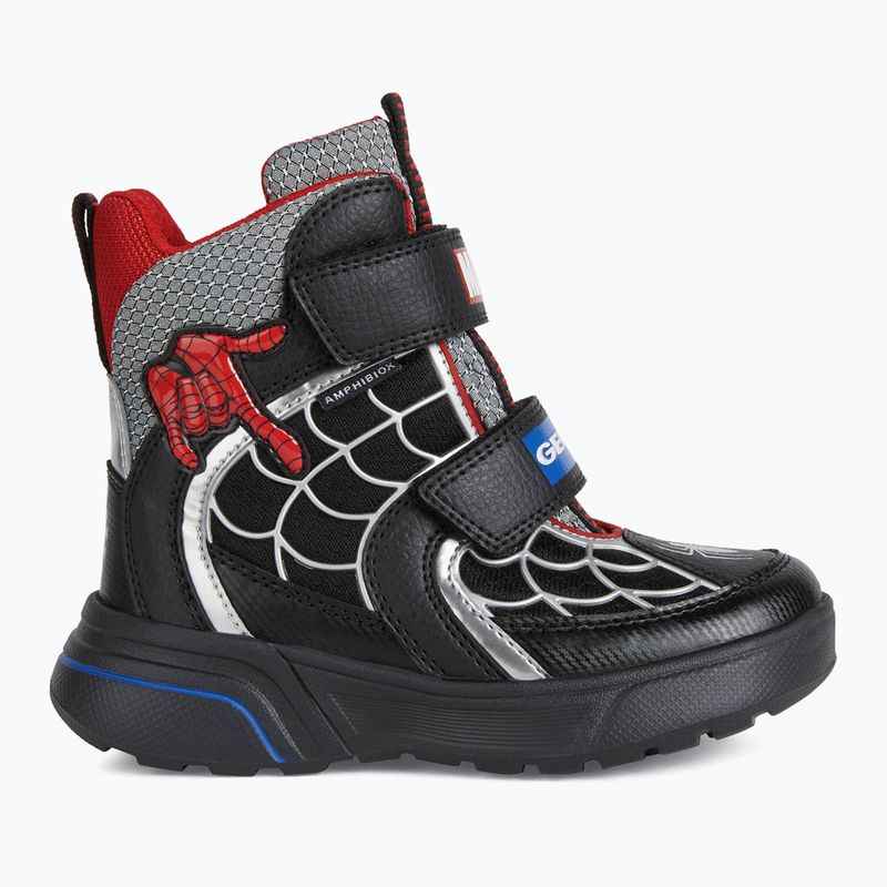 Geox Sveggen Abx scarpe junior nero/rosso 8