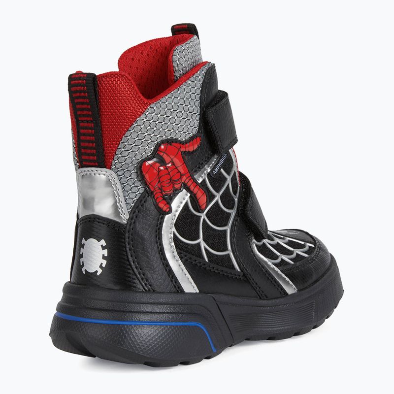 Geox Sveggen Abx scarpe junior nero/rosso 10