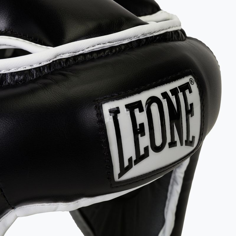 LEONE 1947 Casco da boxe Combat nero 4