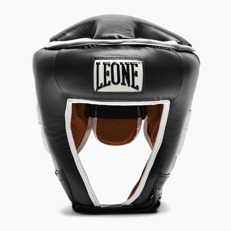 LEONE 1947 Casco da boxe Combat nero 5