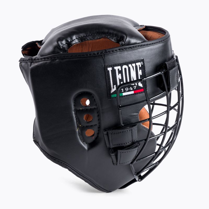 LEONE 1947 Casco da boxe nero Fighter 2