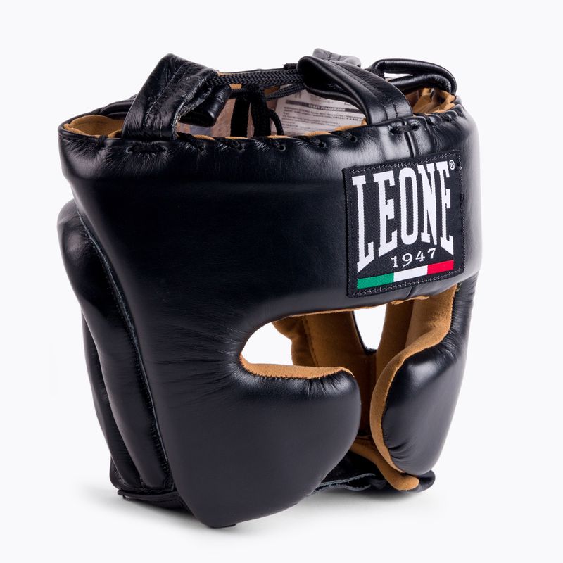 LEONE 1947 Casco da boxe nero Performance