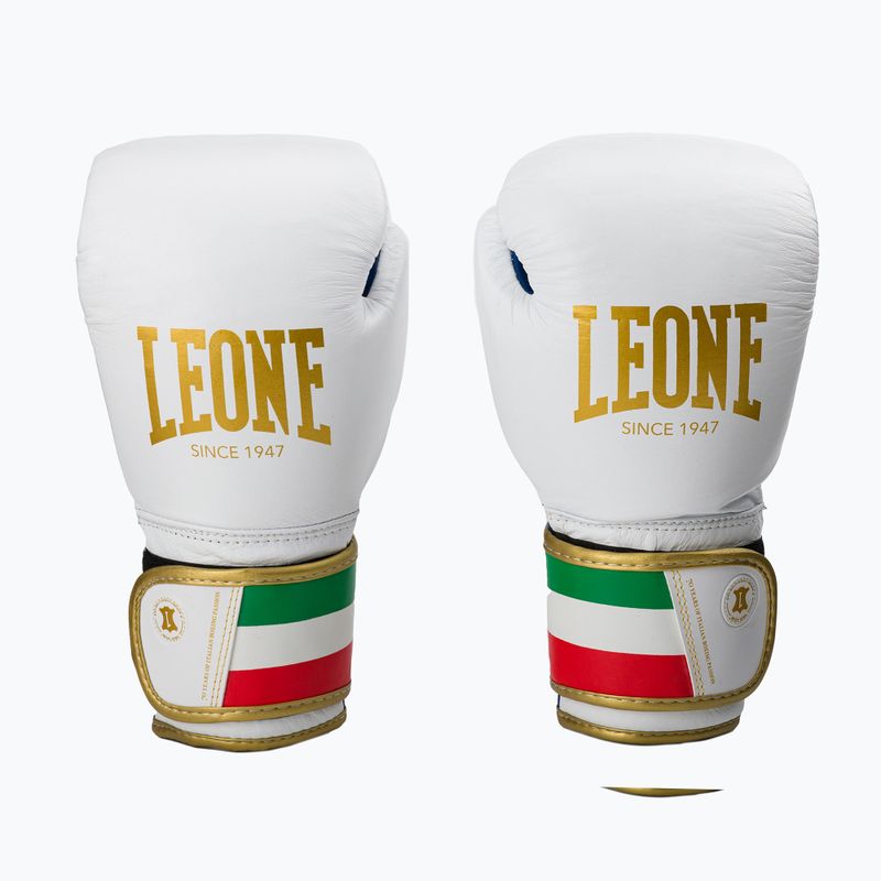 Guantoni da boxe LEONE 1947 Italia '47 bianco