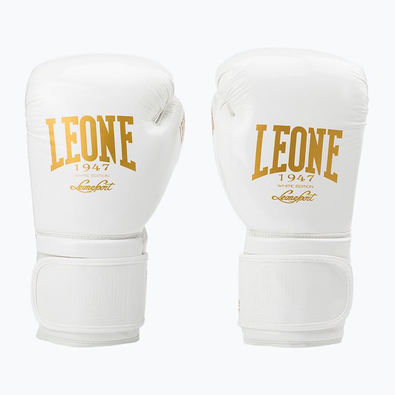 Guantoni da boxe LEONE 1947 Black&White bianco