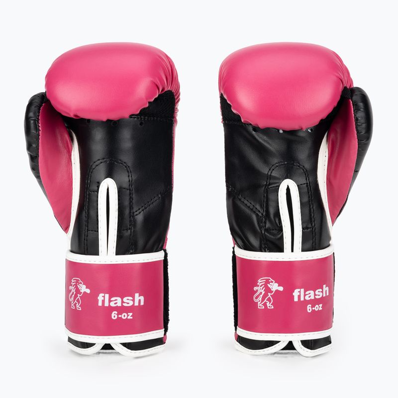 LEONE 1947 Flash Junior guantoni da boxe per bambini fuxia 2
