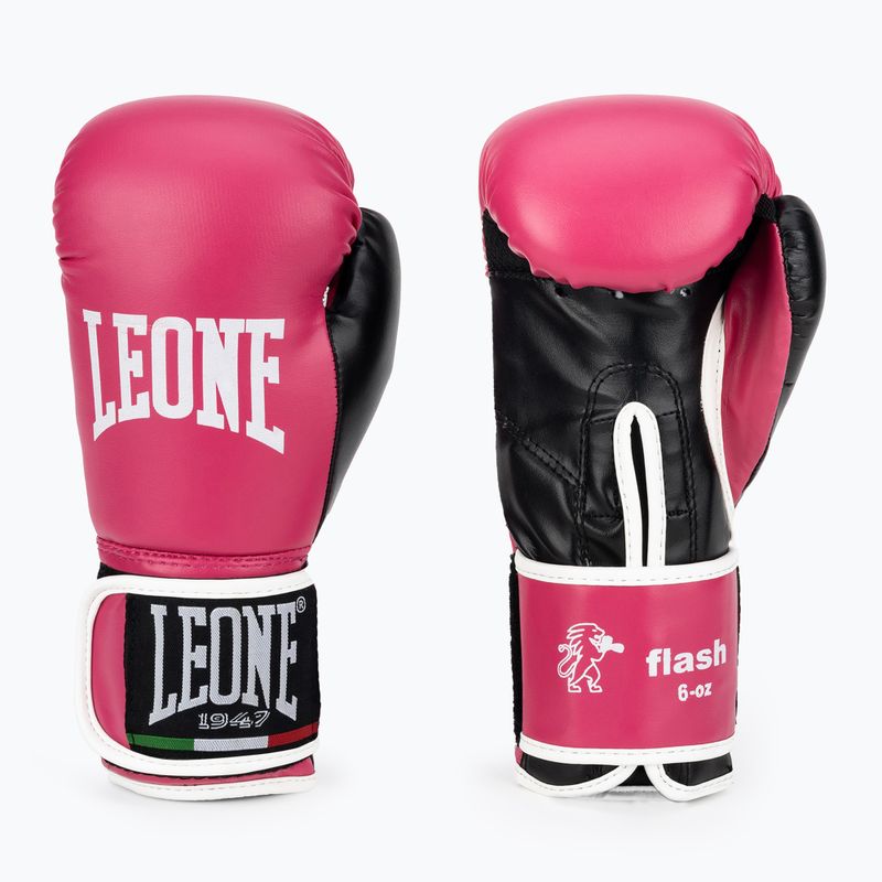 LEONE 1947 Flash Junior guantoni da boxe per bambini fuxia 3
