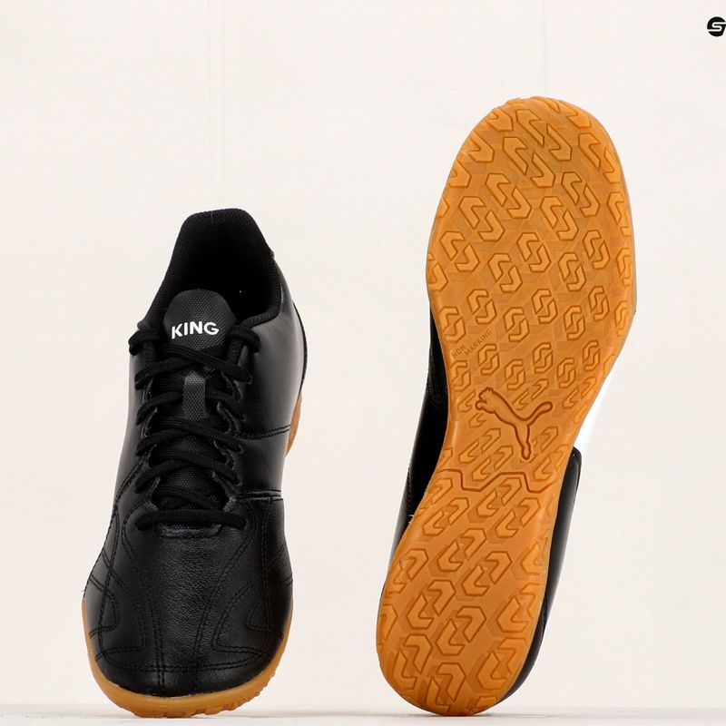 PUMA King Hero 21 IT scarpe da calcio uomo puma nero/puma bianco 13