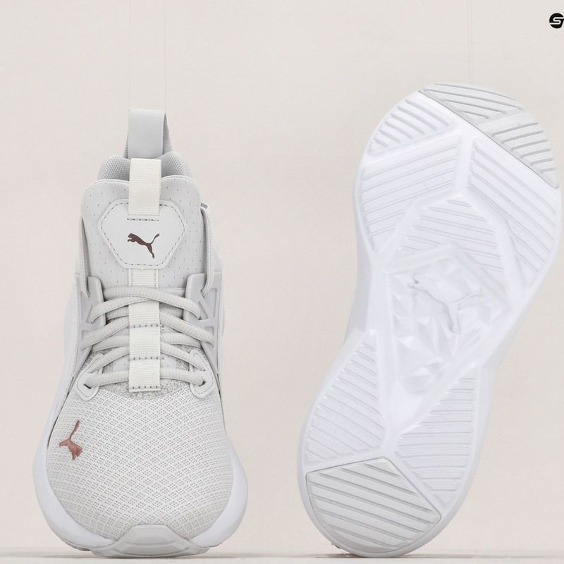 Scarpe da corsa da donna PUMA Softride Enzo Nxt grigio piuma/oro rosa 18