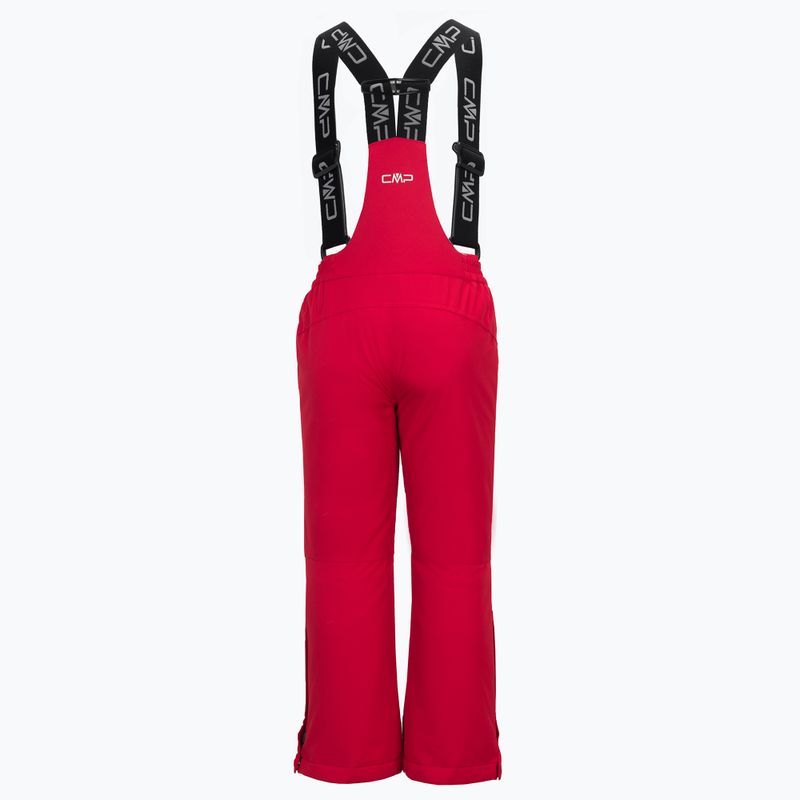 Pantaloni da sci CMP bambino rosso 3W15994/C580 2