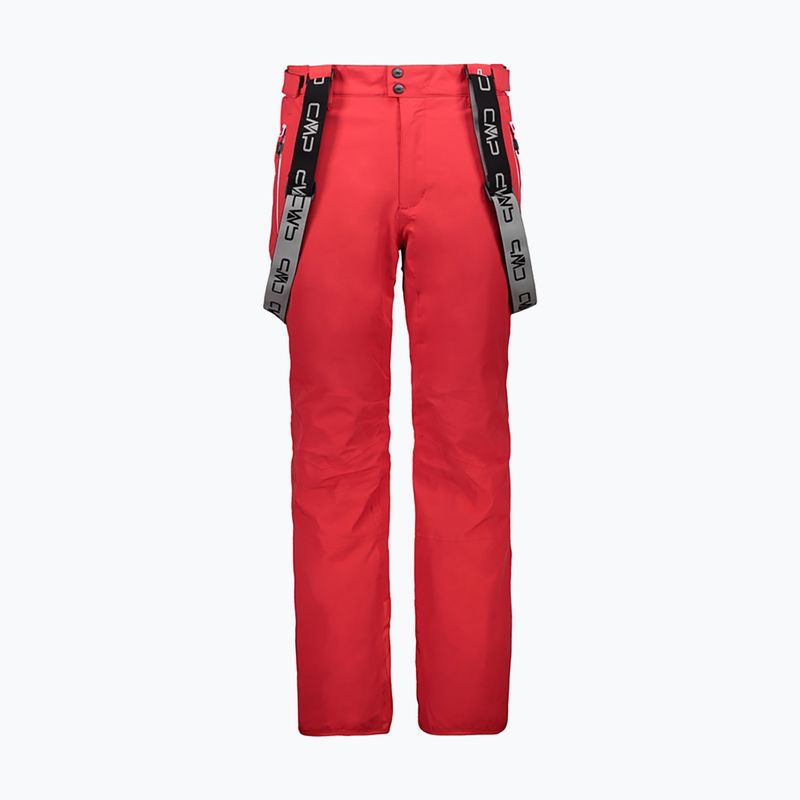 Pantaloni da sci CMP uomo rosso 3W04467/C580 7