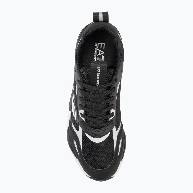 EA7 Scarpe Emporio Armani Ace Runner nero/argento 5