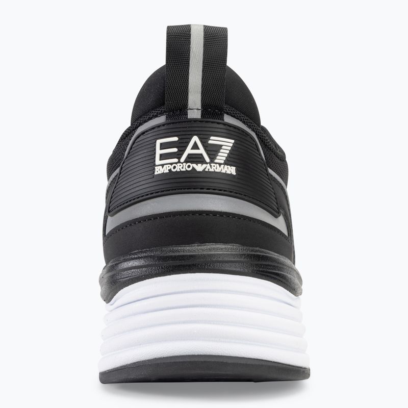 EA7 Scarpe Emporio Armani Ace Runner nero/argento 6