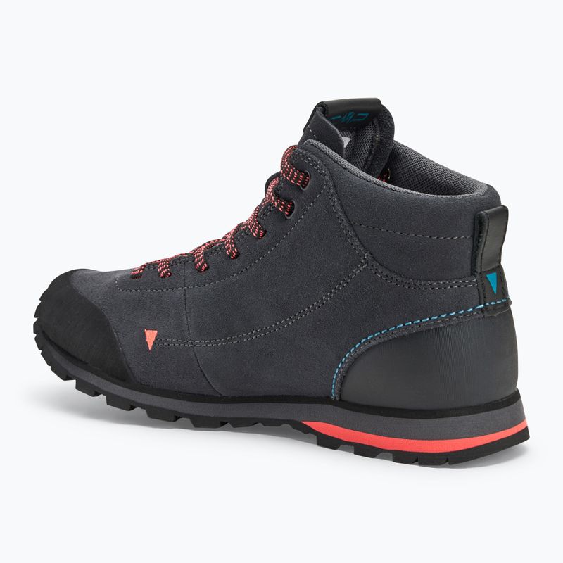 Stivali da trekking da donna CMP Elttra Mid titanio / teal 3