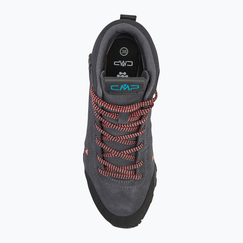 Stivali da trekking da donna CMP Elttra Mid titanio / teal 5