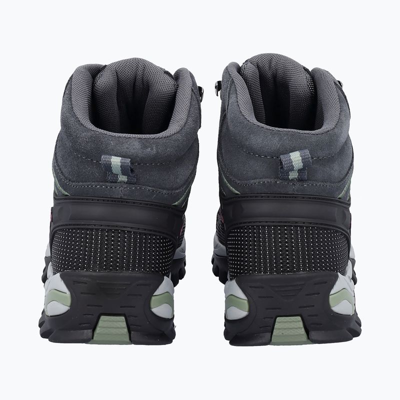 Stivali da trekking da donna CMP Rigel Mid Wp antracite/verde minerale 10