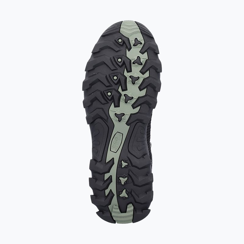 Stivali da trekking da donna CMP Rigel Mid Wp antracite/verde minerale 11