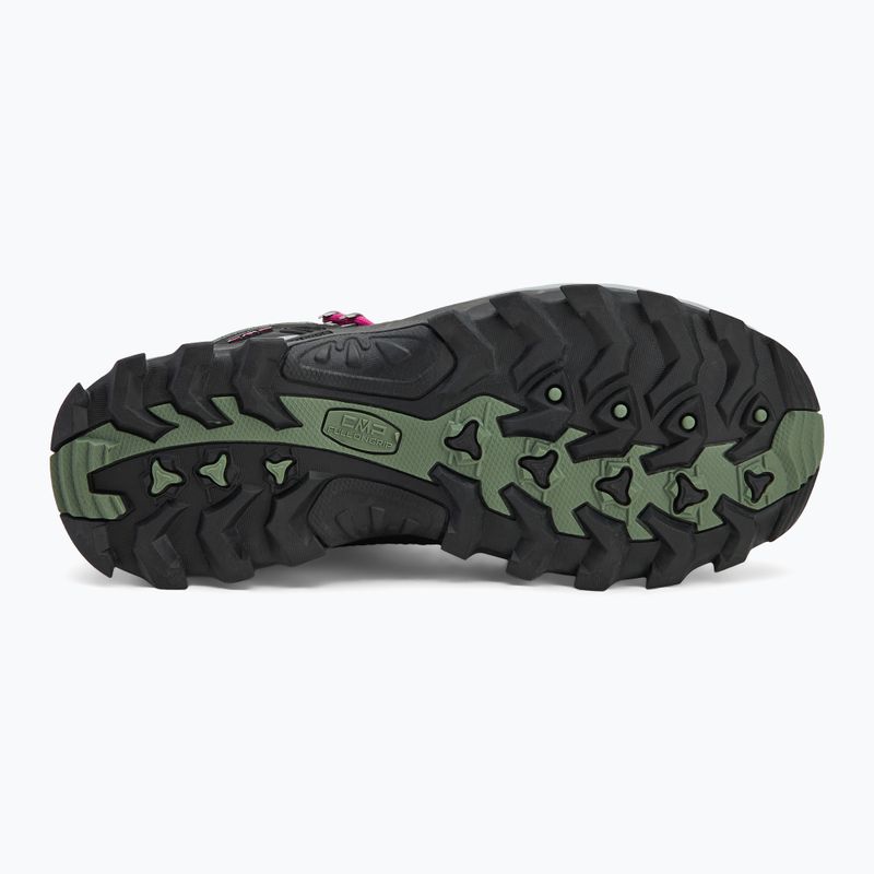 Stivali da trekking da donna CMP Rigel Mid Wp antracite/verde minerale 4