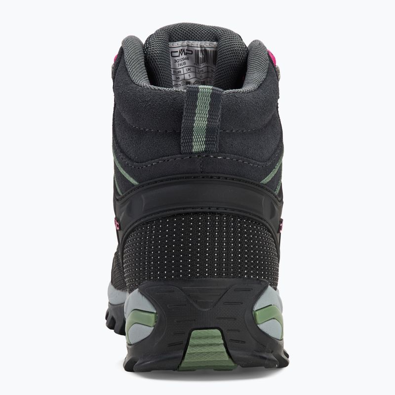 Stivali da trekking da donna CMP Rigel Mid Wp antracite/verde minerale 6