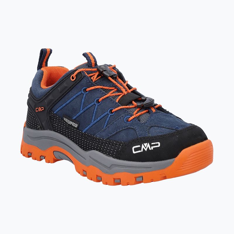 Scarponi da trekking CMP per bambini Rigel Low Wp b.blu / arancio 8