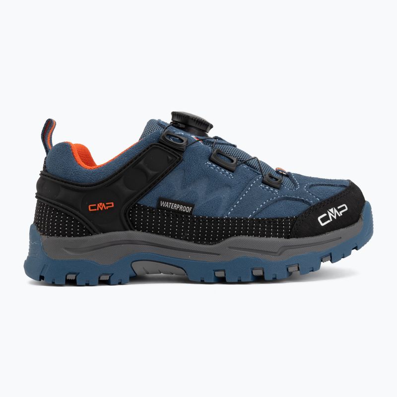 Scarponcini da trekking per bambini CMP Kiruna Low FitGo Waterproof bluestone/arancio 2