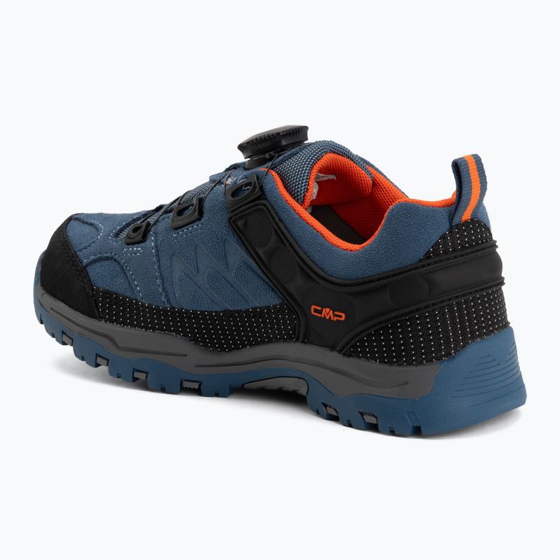 Scarponcini da trekking per bambini CMP Kiruna Low FitGo Waterproof bluestone/arancio 3