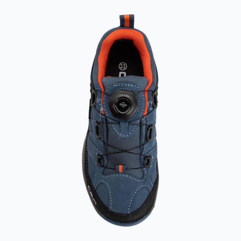 Scarponcini da trekking per bambini CMP Kiruna Low FitGo Waterproof bluestone/arancio 5