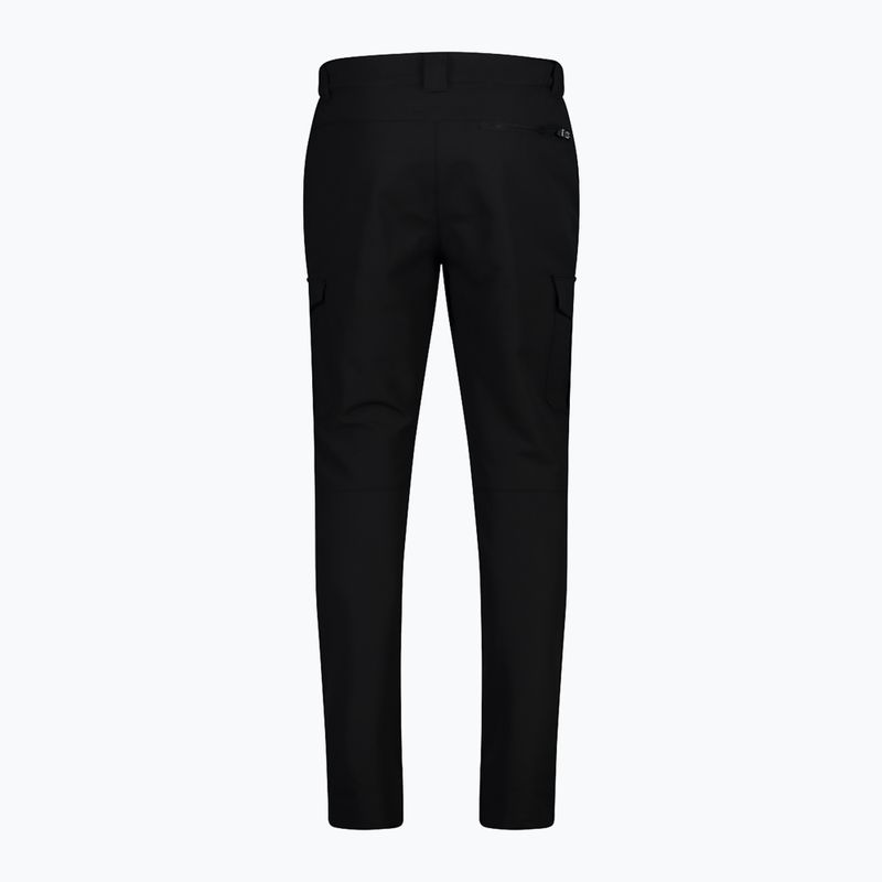 Pantaloni da trekking uomo CMP 34T1777 Unlimitech Hiking nero 2