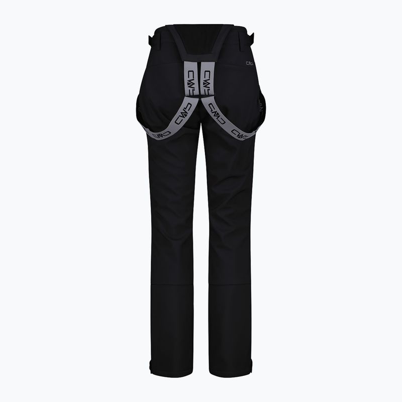 Pantaloni da sci da donna CMP 34W4326 Salopette nero 2