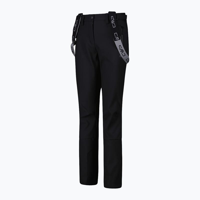 Pantaloni da sci da donna CMP 34W4326 Salopette nero 3