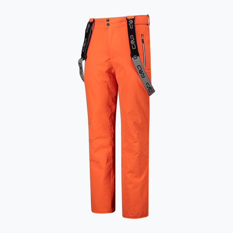 Pantaloni da sci CMP da uomo 3W04467 fanta fluo 3