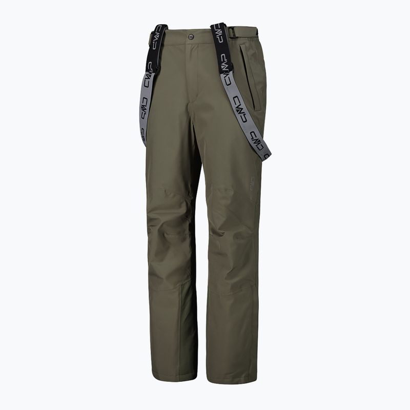 Pantaloni da sci da uomo CMP 3W17397N oliva 3