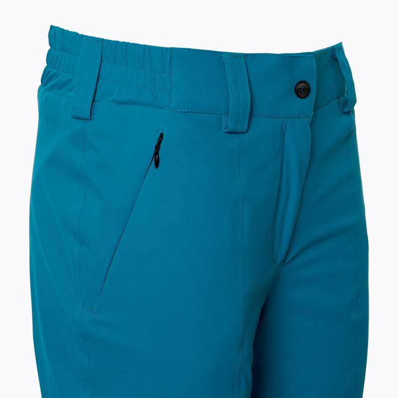 Pantaloni da sci da donna CMP 3W20636 verde acqua 3