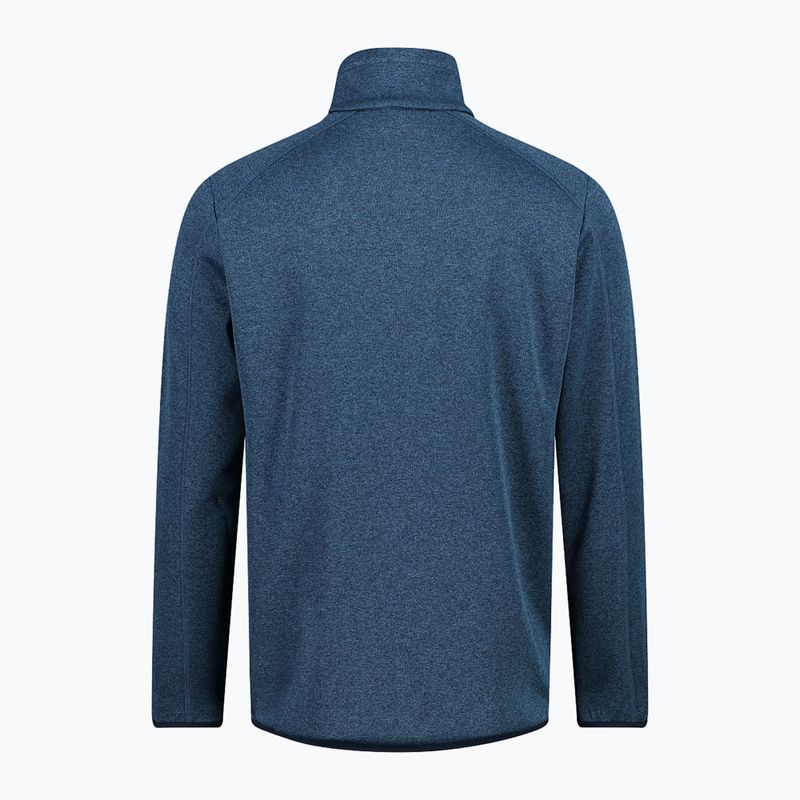 Felpa CMP da uomo 30H5887 oceano/blu 2
