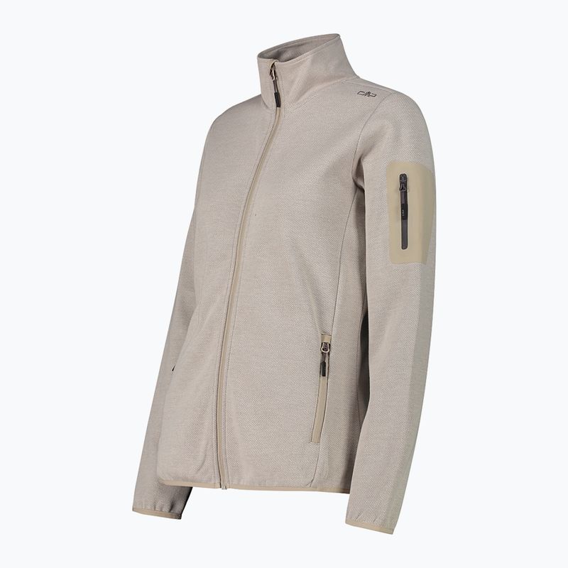 Felpa CMP donna 34H6386 sabbia/vaniglia 3
