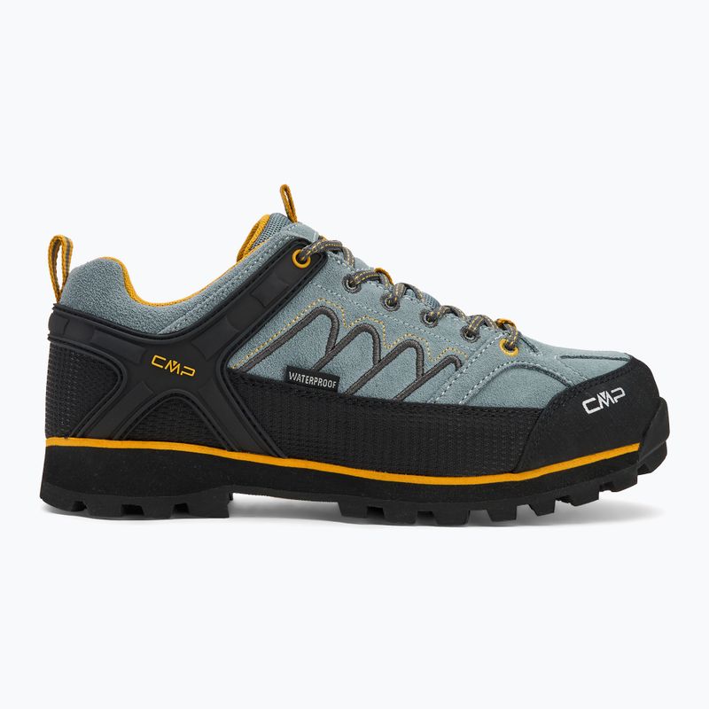 Stivali da trekking da uomo CMP Moon Low Wp perla/oro 2