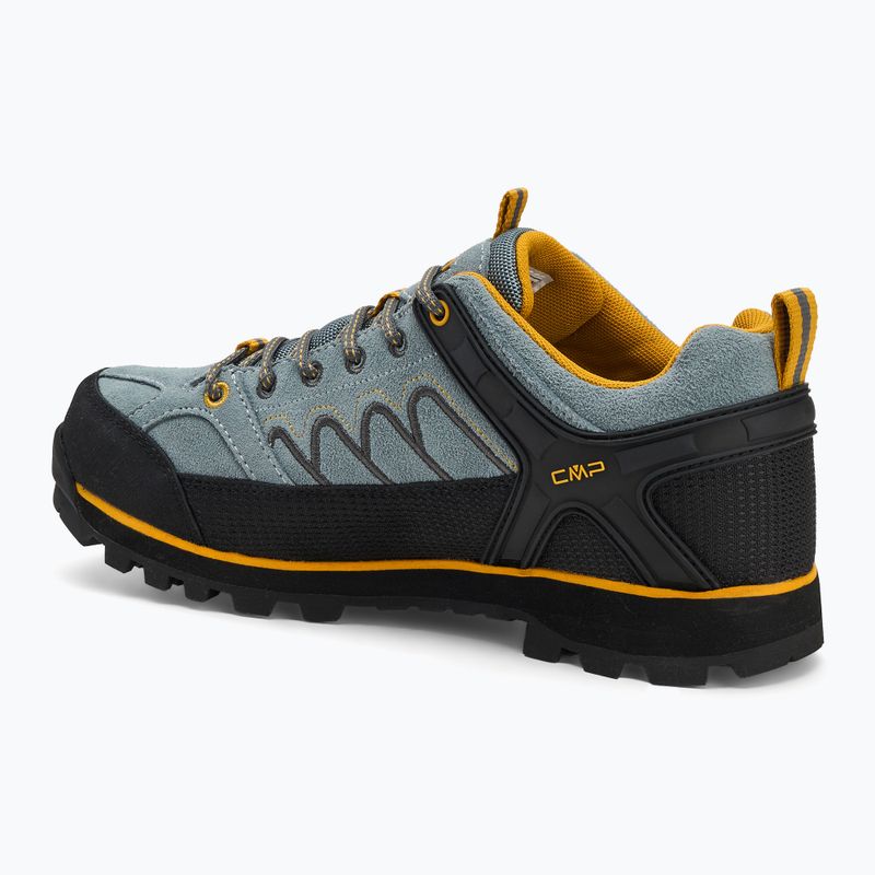 Stivali da trekking da uomo CMP Moon Low Wp perla/oro 3