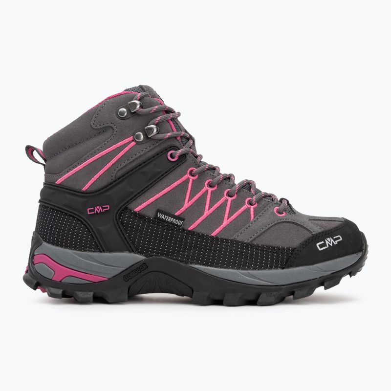 Stivali da trekking CMP da donna Rigel Mid Wp terra/bubblegum 2