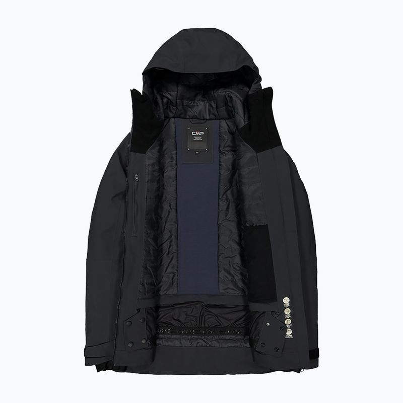 Giacca da sci uomo CMP 34W3987 Fix Hood antracite 6