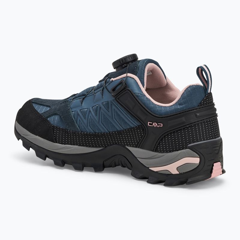 Scarponi da trekking CMP Rigel Low Fitgo uomo asfalto/antracite/rosa 3