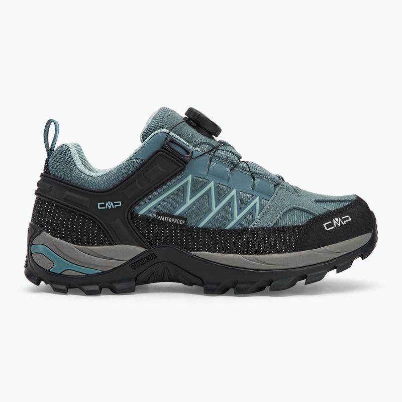 Scarponi da trekking CMP Rigel Low Fitgo verde minerale da uomo 2