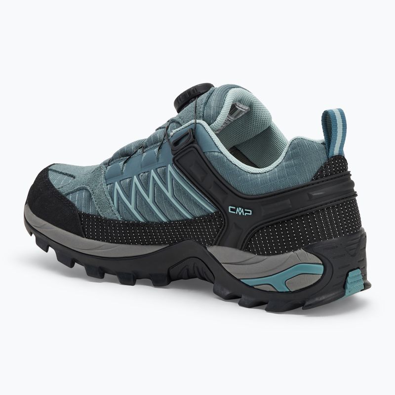 Scarponi da trekking CMP Rigel Low Fitgo verde minerale da uomo 3