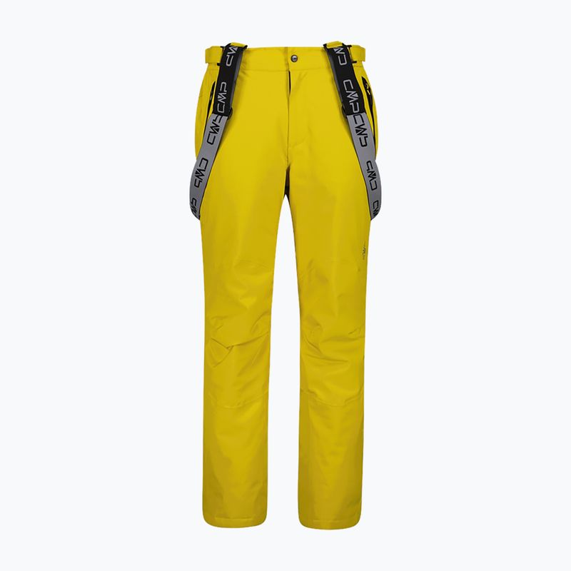 Pantaloni da sci da uomo CMP 3W17397N gold green