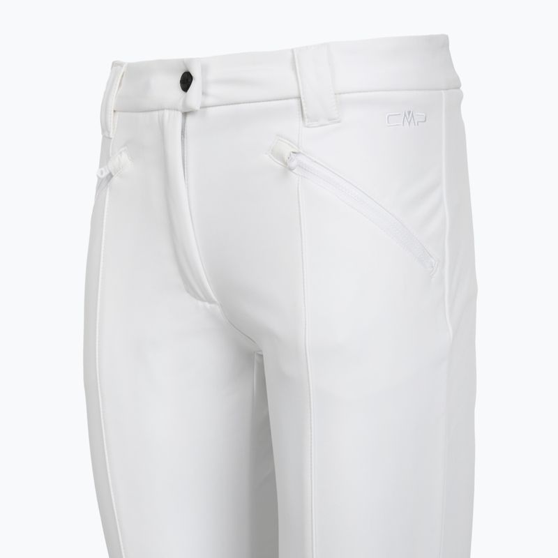 Pantaloni softshell da donna CMP Long 3A11266 white 3