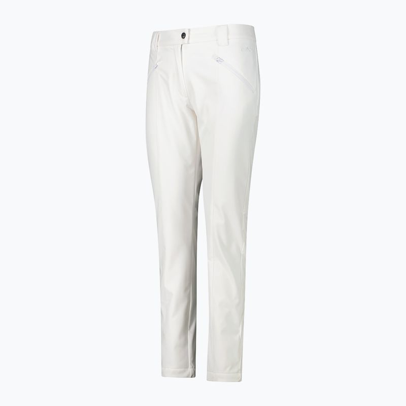 Pantaloni softshell da donna CMP Long 3A11266 white 3
