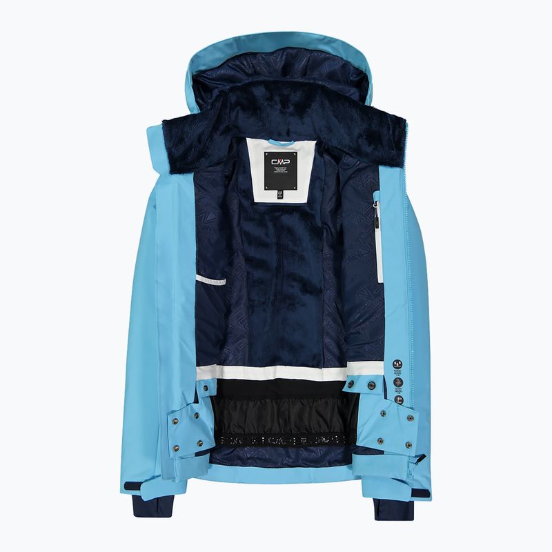 Giacca da sci donna CMP 35W0166 Zip Hood topaz 5